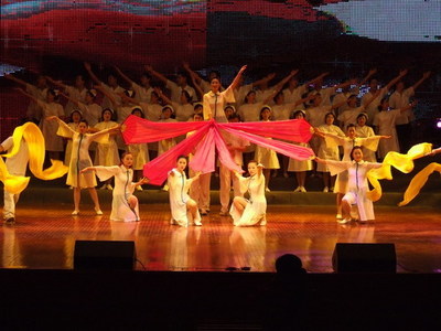 苏州市吴中区政府信息网 - 区卫生局歌舞《心手相连》在2008年区群众文艺会演中荣获优秀创作节目奖